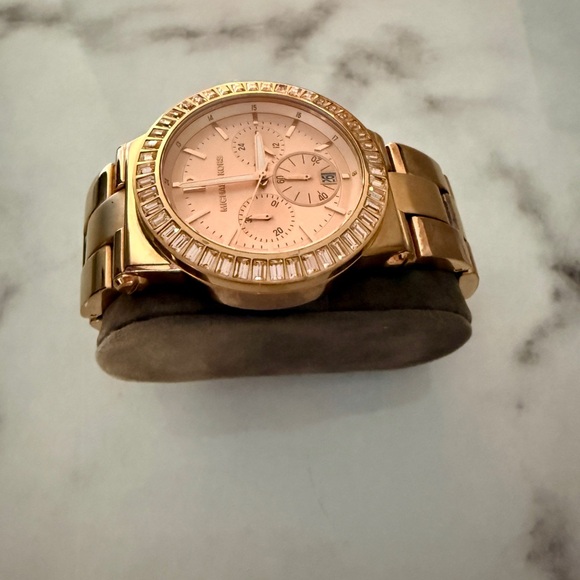 Michael Kors Rose Gold Chronograph Watch